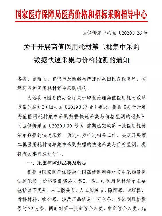 第四批高值医用耗材集采陆续落地 医用耗材行业市场发展现状_人保财险 ,人保护你周全