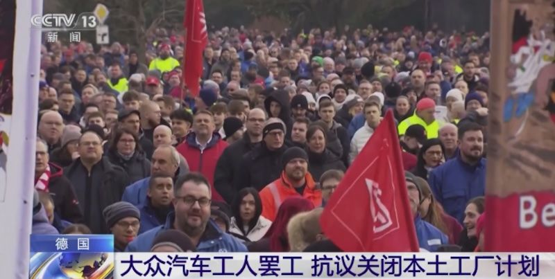 外媒：大众与工会接近达成协议维持德国工厂运营