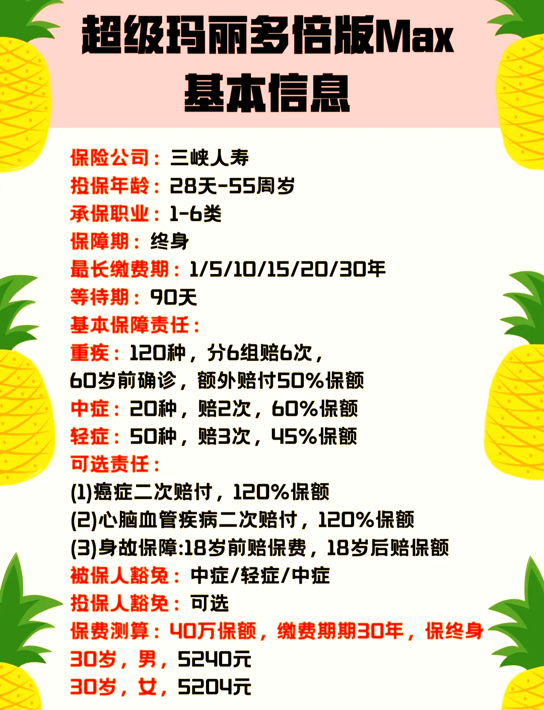 重疾险突围尝试：做“减法”+高杠杆 普惠路径能否带来新增长？