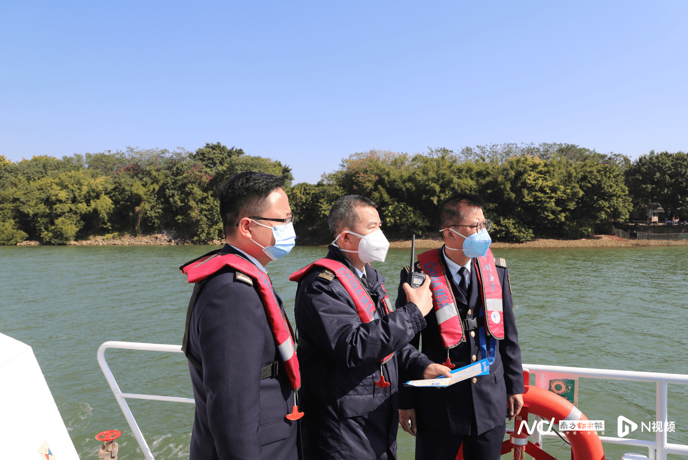 长江中游界牌水道左汊新航道开通