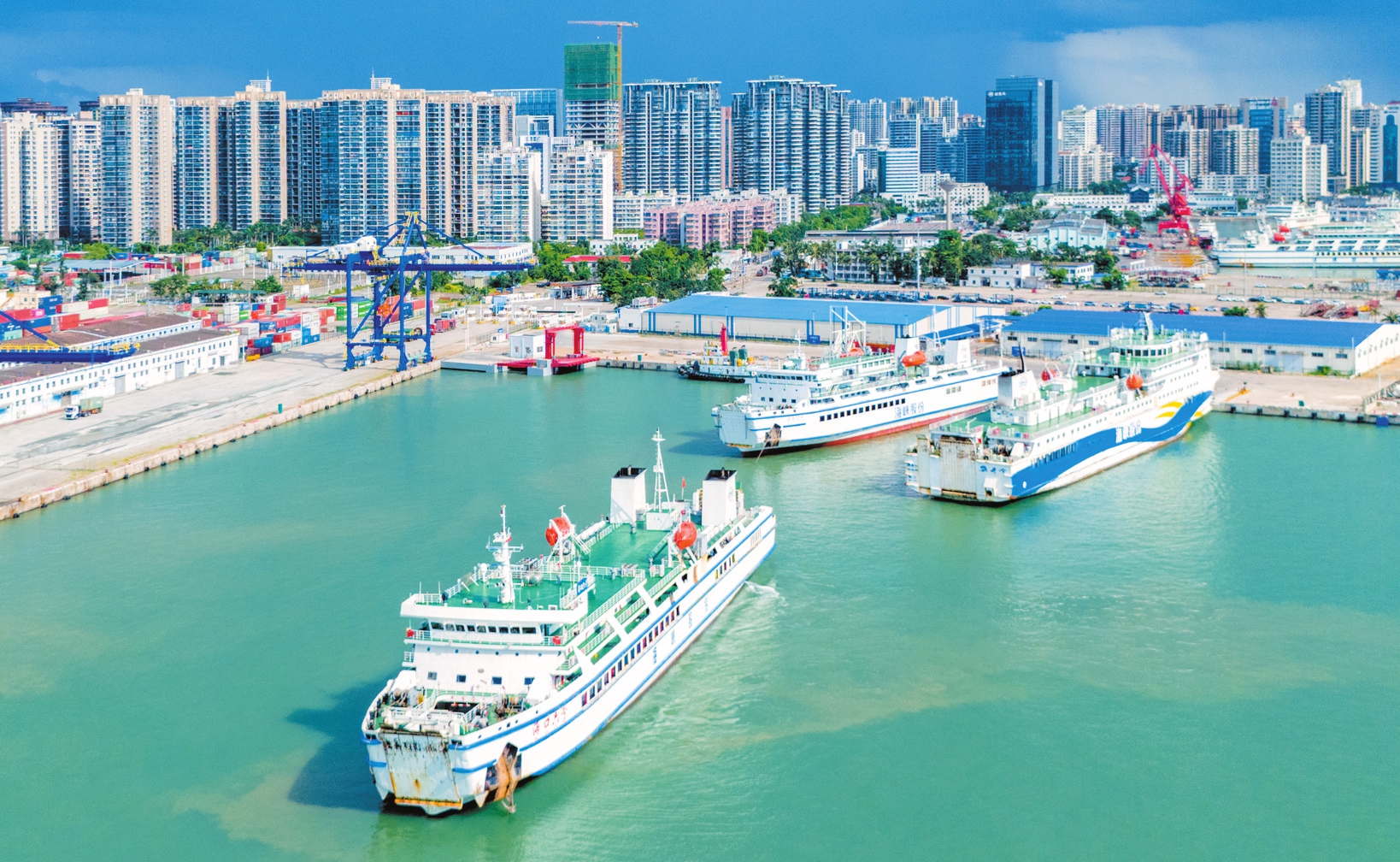 受热带低压影响 海口“三港”或将在7日下午停运