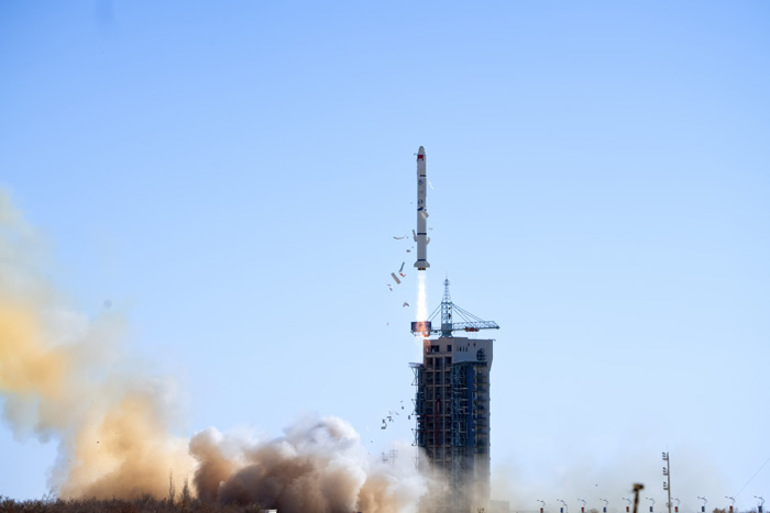 长三丙火箭携手远征一号上面级 试验二十九号卫星成功发射