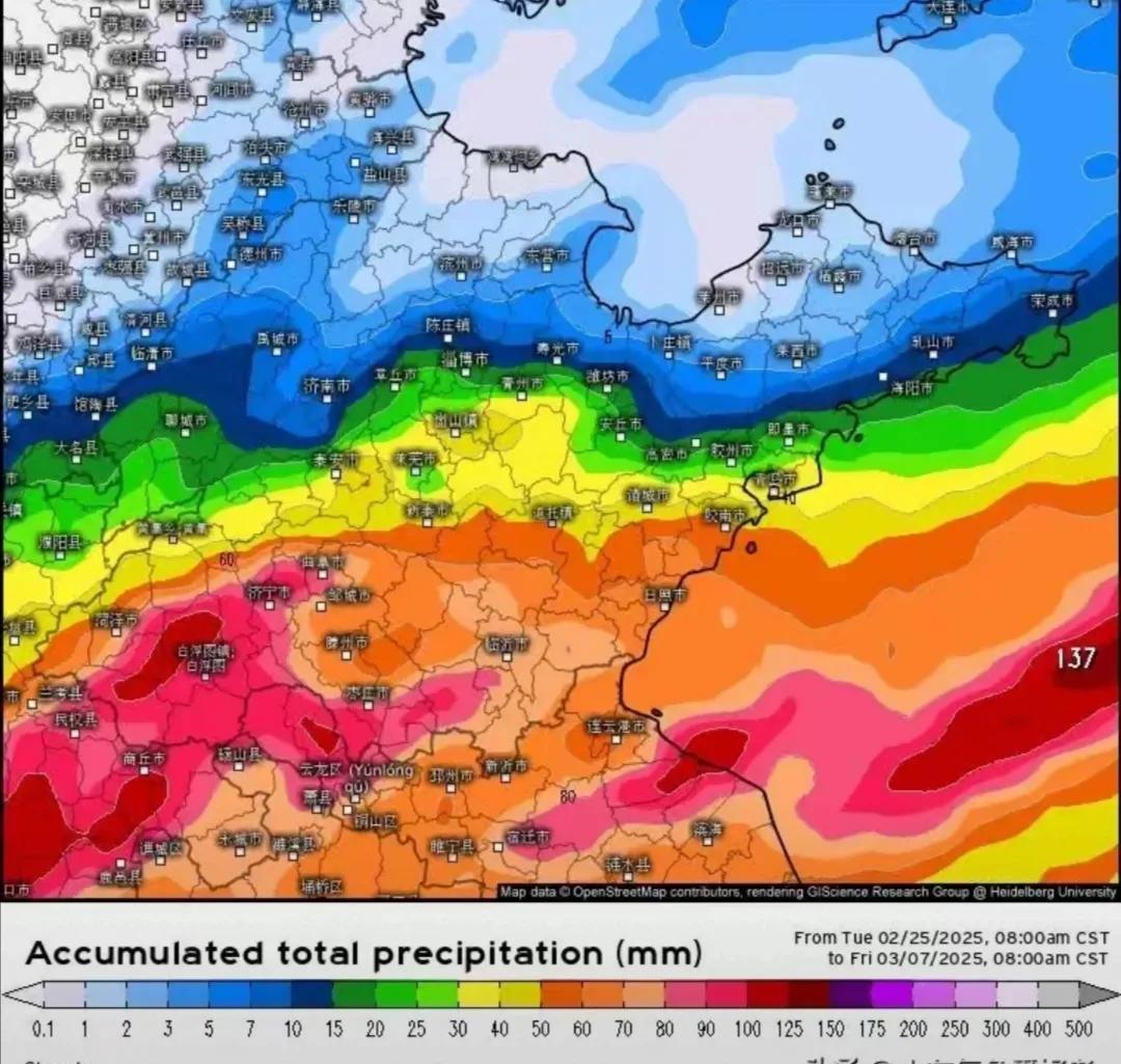 中东部大部降水稀少 冷空气活动较频繁