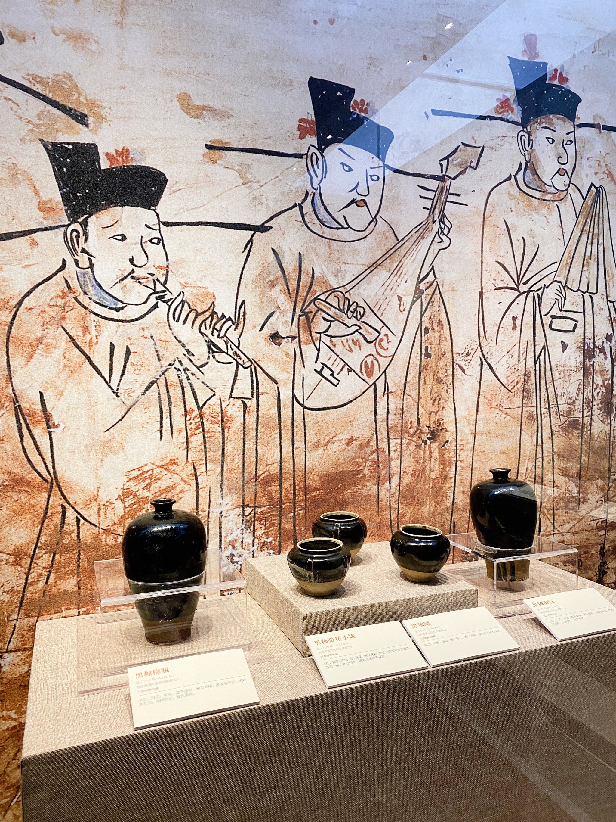 汉魏晋壁画墓出土文物亮相辽博 再现古人生活