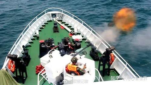 福建海警位金门附近海域依法开展常态执法巡查