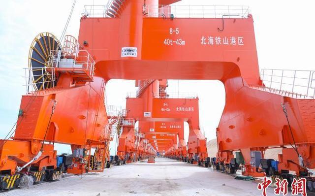 广西北海铁山港20万吨级航道陆域工程全面启动