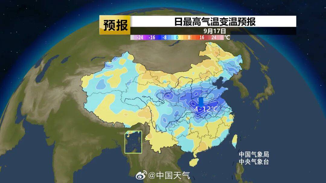 未来十天冷空气频繁影响我国,全国大部地区气温多起伏