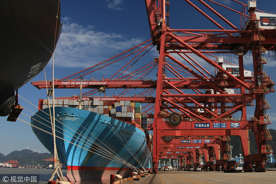 福建宁德港口货物吞吐量突破1亿吨 迈入“亿吨大港”行列