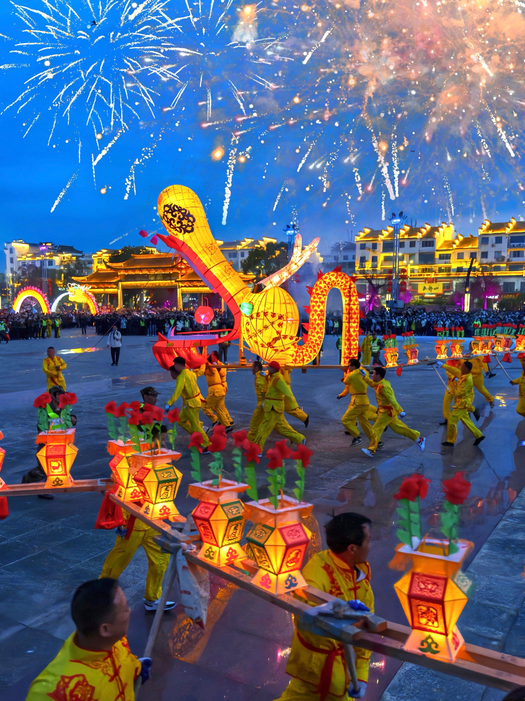 （新春走基层）山西新绛：千年古城拉开新春文旅盛典序幕