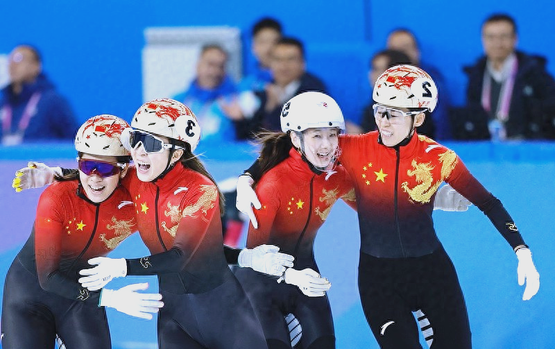 （米兰冬奥会）短道速滑开赛 中国队混合团体接力获第四