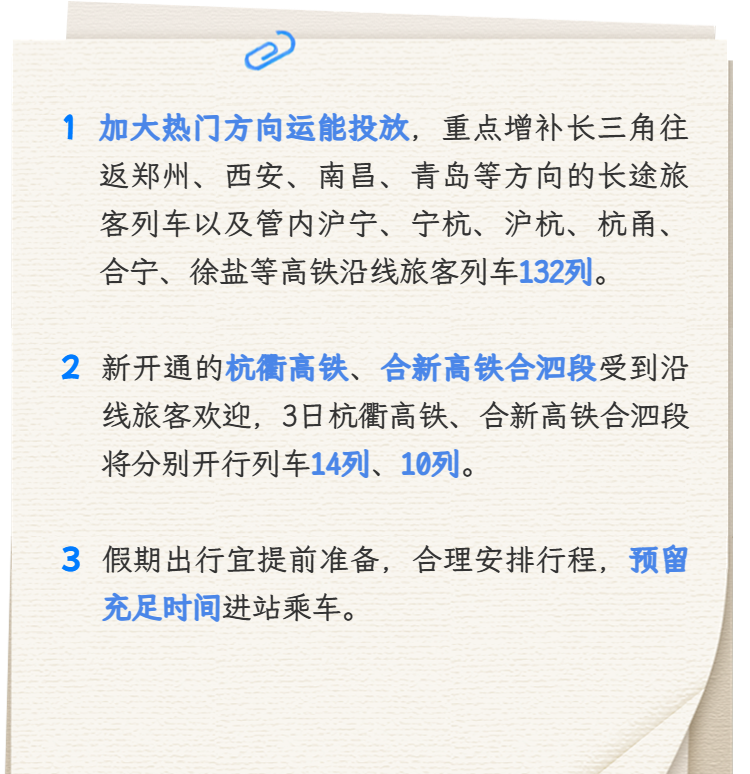 全国铁路今天将迎来返程客流最高峰 预计发送旅客1850万人次
